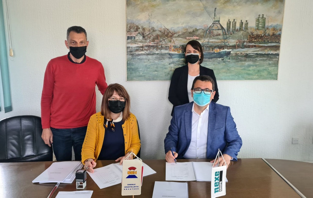 Novi kolektivni ugovor u Luci Trazit Osijek, članici NEXE grupe