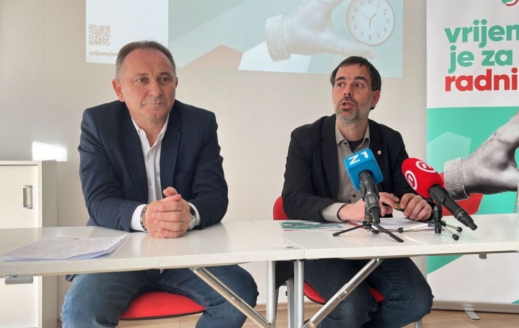 Predstavljena platforma Vrijeme je za radnike