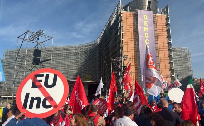 Europski sindikati prosvjedovali protiv inicijative 