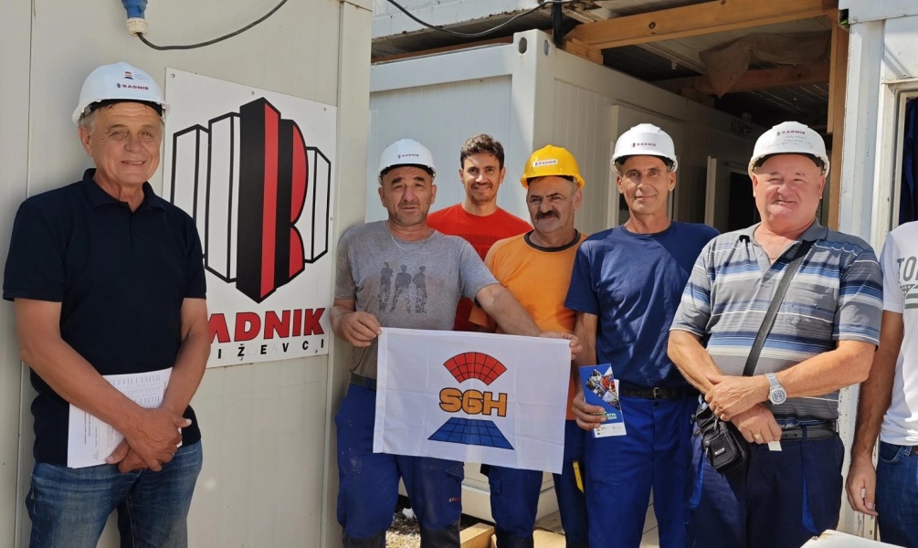 SGH ponovno apelira: Zaštitite građevinske radnike tijekom ljetnih vrućina